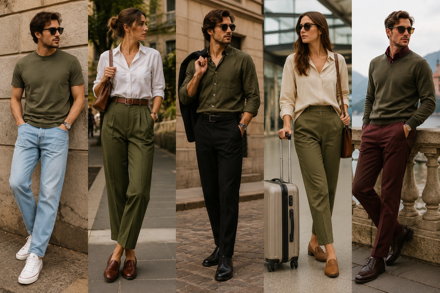 Olive Green Outfit Color Combinations Best Pairs To Wear In 2026
